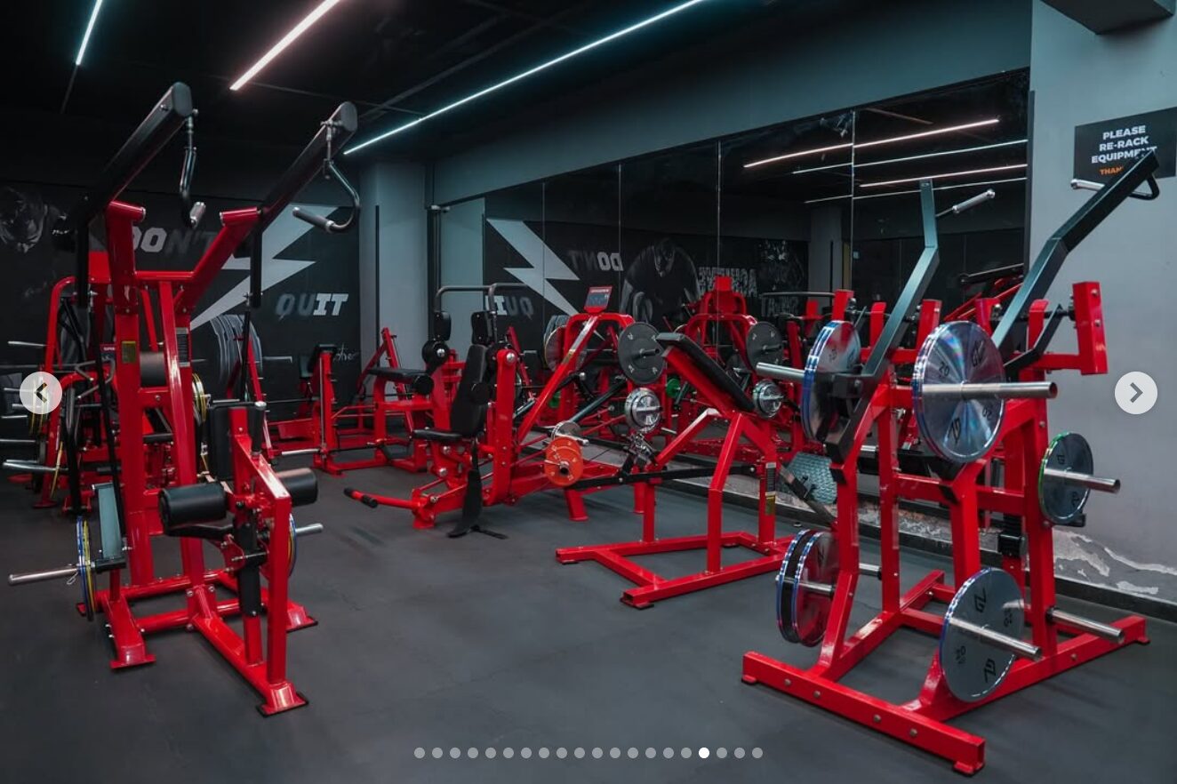 Equipment at Nextgen Gym in Nairobi along Mombasa Road