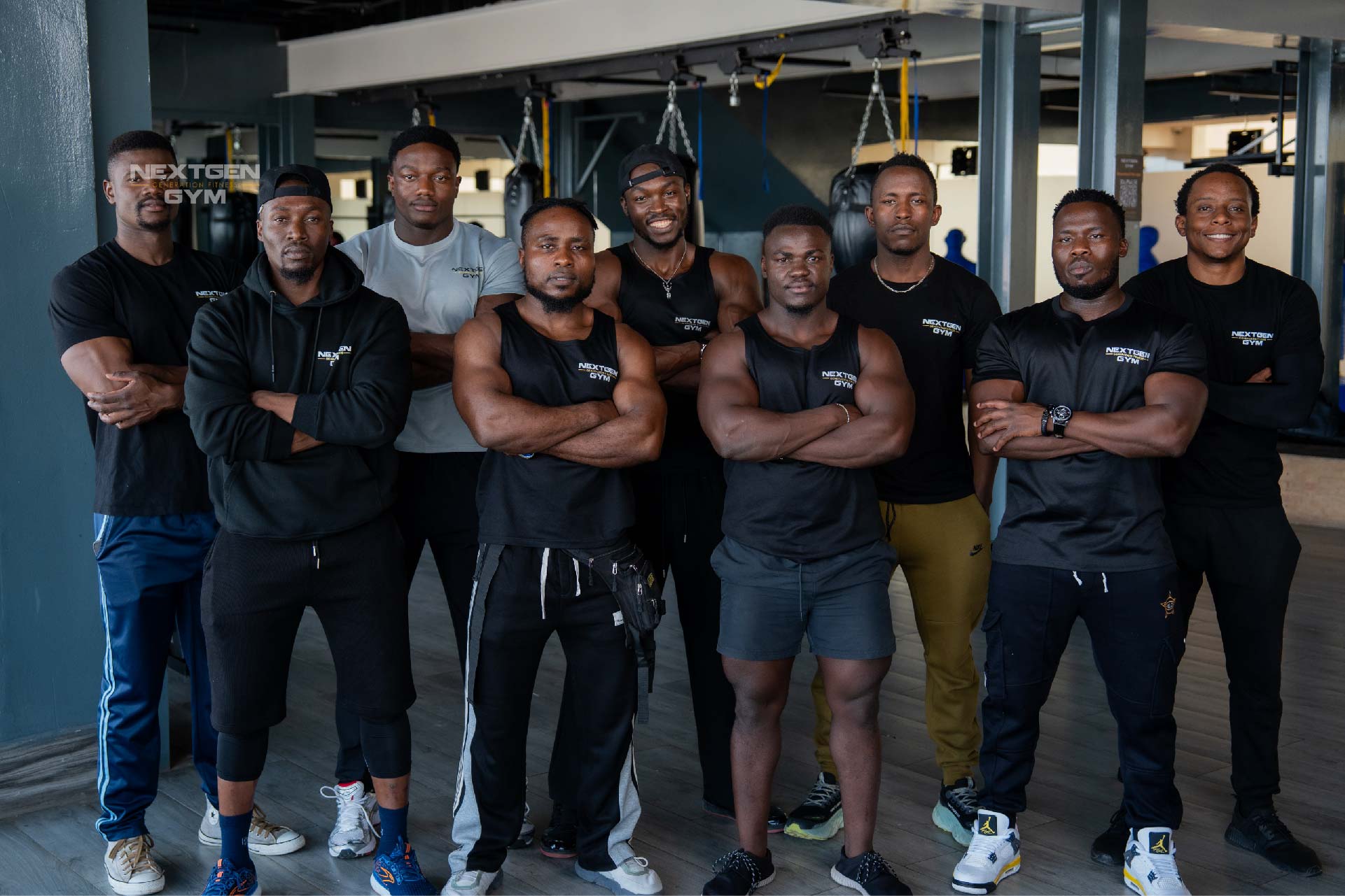 NextGen Gym men coaching team